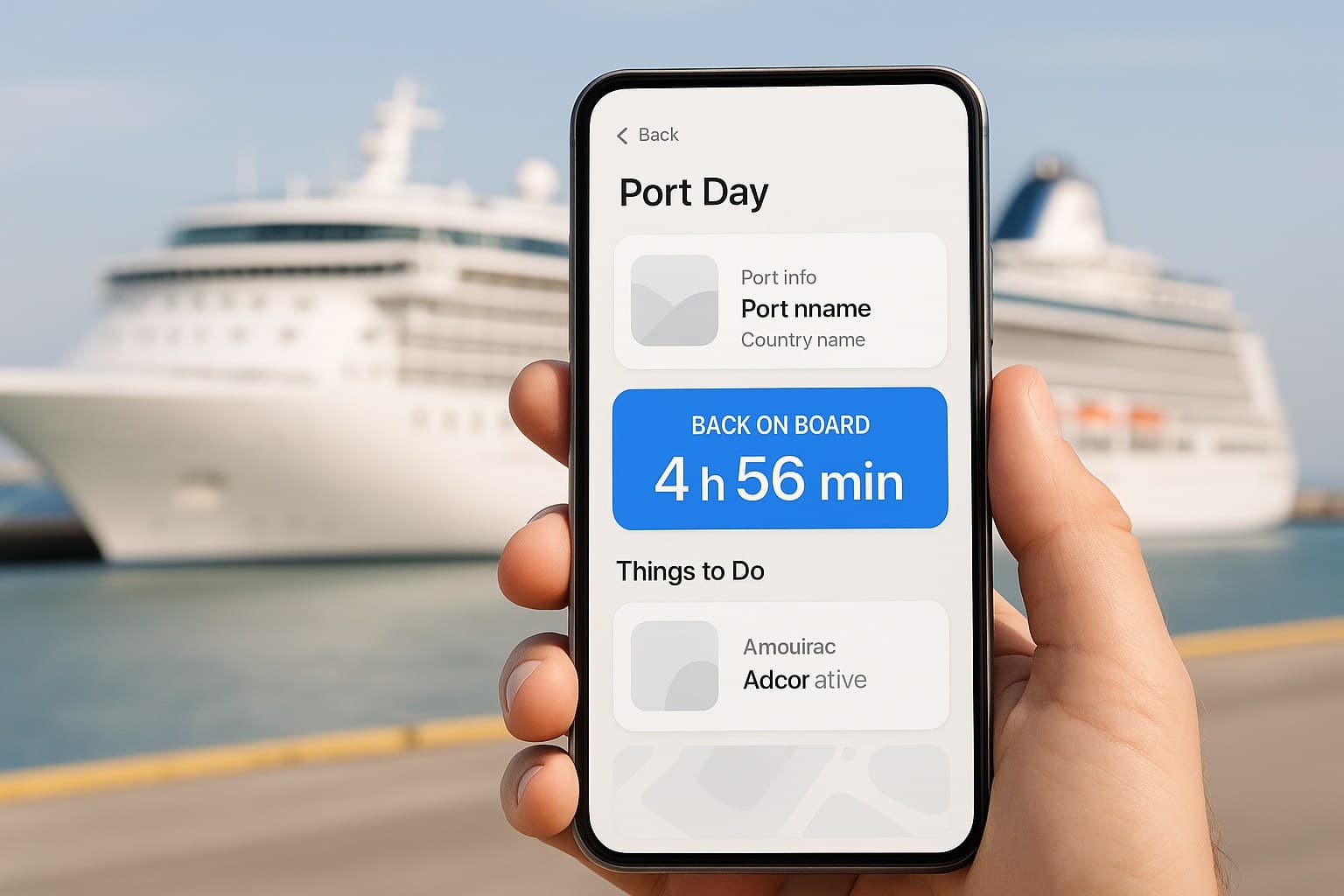 GoPocket traveler using a smartphone